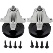 2 Spindle Assembly for MTD Cub Cadet Troy-Bilt 54" Deck 618-06978 918-06978