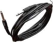 FUTUREORYY Guitar Patch Cable Durable Audio Cable for Musical Instruments Versatile Connection for Guitars Basses Straight Connector Reliable Performance Essential Music Accessory