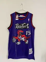 Iconic VINCE CARTER TORONTO RAPTORS NBA 98-99 SWINGMAN JERSEY - PURPLE