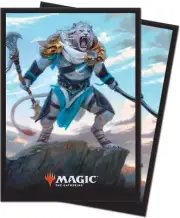Ajani, Adversary of Tyrants Sleeves (80ct) Ultra Pro GAMING SUPPLY BRAND NEW