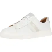 NWT Clarks Women's Un Maui Band, White Combi Sneakers-Size 10