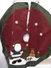 YOLAND 42" CHRISTMAS TREE SKIRT.