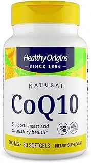 Healthy Origins CoQ10 (Kaneka Q10) 100 mg, 30 Softgels