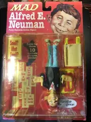 Mad Magazine Alfred E Neuman Fully Poseable Action Figure DC Direct MOC