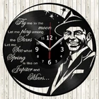 Frank Sinatra Vinyl Record Wall Clock Decor Handmade 3907