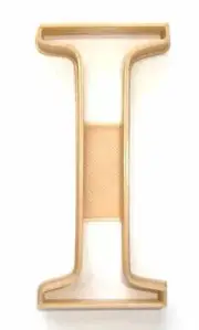IOTA GREEK LETTER FRATERNITY SORORITY COOKIE CUTTER USA PR4331