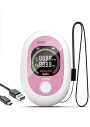 Mini EMF Meter LCD Electromagnetic Radiation Detector with Color Display High