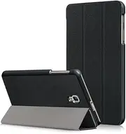 [Kepuch] Custer Case for Samsung Galaxy Tab A 8.0 2017 T380 T385,Ultra-Thin PU-Leather Hard Shell Cover for Samsung Galaxy Tab A 8.0 2017 T380 T385 - Black