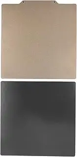 PEI PEO 3D Printer Build Plate, Double Sided Good Effect 3D Printer PEI PEO Platform Easy Installation 310 X 310mm High Strength for SW-X1/X2
