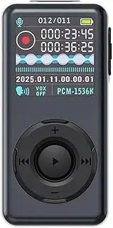 4GB-64G Digital Voice Recorder Noise Reduction Smart AI Voice Activated Small Audio Recorder Dictaphone, for Lecture Interview Meeting