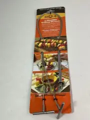 Mr Bar-B-Q x2 Flexible Grilling Skewers. 28.75”. NEW.
