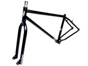 S & M ATF 29 Frame/Fork Kit Matt Black