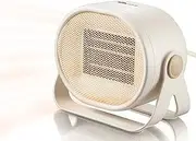 Space Heater, 500W Portable Indoor Electric Mini Heaters with Thermostat, PTC Fast Heating Ceramic Room Small Heater for Home Bedroom Office Desk Indoor Use