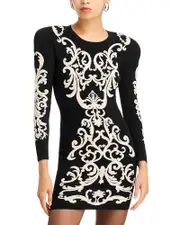 L'Agence Amadi Jacquard Mini Dress