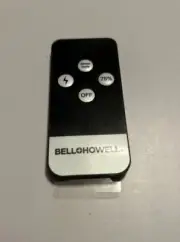 Bell+Howell Remote Control Floodlight Motion Sensing Outdoor Light New Free Ship