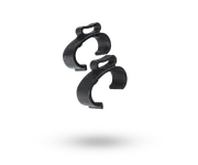 Bugaboo Donkey underseat basket clips set Black
