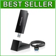 Superfast Nighthawk WiFi 6E USB Adapter A8000 - Perfect for Gaming & Streaming