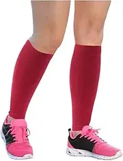 Leggings Set Womens Leg Compression Sleeves for Splint Calf Support Sport Sleeves for Running Nursing Sports Recovery Wear Legging Set (Color : 2 Pairs red, Size : L/XL)