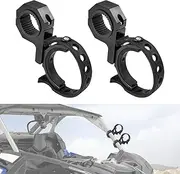 AUFER Universal Multifunctional Vehicle Mount Roll Bar Rack gun Holder Water Drink Cup Holder Fit For Jeep Wrangler UTV Polaris RZR Ranger Can-Am Kawasaki,roll bar tool mount