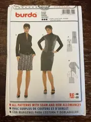 Burda 8302 UNCUT Sewing Pattern, Misses' Dress, Size 10-22