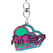 Hatsune Miku Heart Metal Keychain