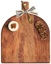 Maple Leaf at Home Acacia Large Bevel Board with Spreader