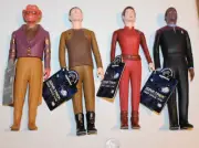 NEW 1994 APPLAUSE STAR TREK DS9 4 Figure LOT SISKO ODO KIRA QUARK NWT NOS NICE