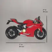 MAISTO DUCATI 1199 PANIGALE BIKE MOTORCYCLE 1/12 RED 32704 RD