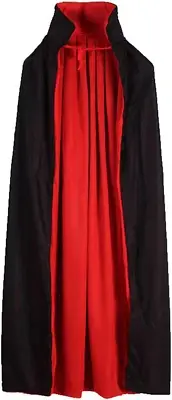 55 Inch Halloween Vampire Costume Cosplay Cloak Cape Prop, Dracula Devil Cloak B