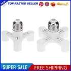 E27 to E14 Bulb Light Socket Adapter Splitter Screw Induction Lamp Holder