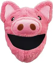 MagiDeal Motorbike Helmet Cover Full Face Helmet Protection Cover Moto Gear Cute Helmet Accessory Warm Cute Furry Helmet Cover for Men and Women