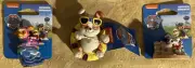 3 Penn-Plax Paw Patrol Aquarium Ornaments (Skye, Marshall, Rubble)