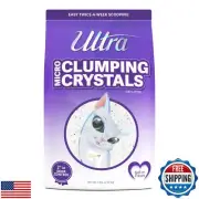 Ultra Clumping Micro Crystals Cat Litter - Dust Free, Soft on Paws, Fragrance