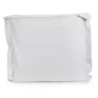 Jason Commercial Satin Stripe Euro Pillow Case Tailored Easy Care 65x65cm White