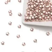 6Mm 100~400Pcs Star Shape CCB Beaded Gold Silver Plated Loose Beads for Jewelry