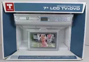 NEW Trutech 7" LCD TV + DVD Spacesaving Kitchen TV Model KLV3170 Sealed Box