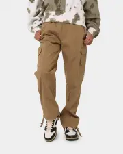 [JORDAN] Jordan Women's Jordan Flight Chicago Pants Dark Driftwood - Size 16 (2XL) 16 (2XL) Dk Driftwood