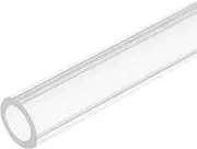 uxcell Acrylic Pipe Rigid Round Tube Clear 12mm(0.47") ID 18mm(11/16") OD 305mm(12") for Lamps and Lanterns,Water Cooling System