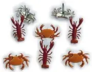 Crabs & Lobsters, Decorative Scrapbook Brads - Eyelet Outlet #21