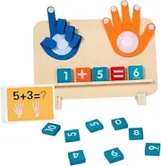 Abbraccia Kids Finger Numbers Counting Toy Practical Math Manipulatives Teaching Aids