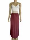 Windsor Women Mauve Hi-Lo Maxi Dress Lace Top Spaghetti Strips NWT Size S