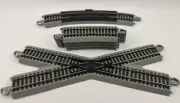 Hawthorne Village Bachmann Train EZ Track Set Crossing Plus Rerail.(02) HO