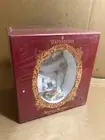 WATERFORD HOLIDAY HEIRLOOM GEORGIAN SANTA CANDY COOKIE JAR SLEIGH 130877 NIB