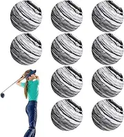 Sponge Golf Balls Indoor,10X Golf Training Balls | Family Games, Sport Training Warm-up Aid for Backyard Course
