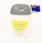 BATH & BODY WORKS Sunshine & Lemons 29ML POCKETBAC HAND GEL SANITIZER