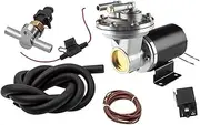 Electric Vacuum Pump Kit w/Mounting Hardware for Brake Booster 12 Volt 18 to 22