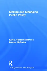 在飛比找博客來優惠-Making and Managing Public Pol