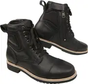 Modeka Wolter Motorcycle Boots, black, Size 42 for Men