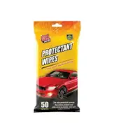 50PK Real Clean Car Care Interior Car Wipes- Great For A Quick Clean