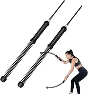Ropes for Working Out, Spring Resistance Cords, Training Rod Replacement Spring Strength Lightweight Muscle Building Tool for Gym Beginners Workouts Home Outdoor